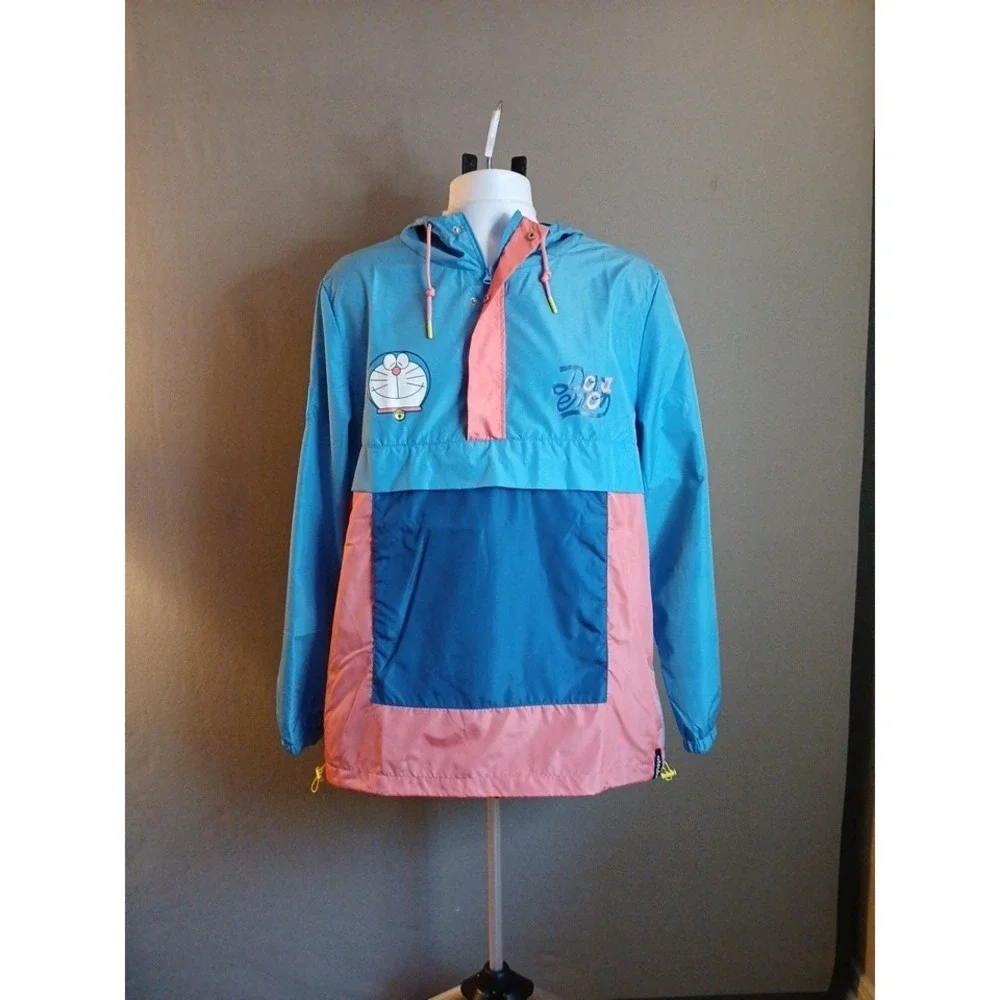 Doraemon Anorak Windbreaker‎ Jacket Akatsuko Medium Anime